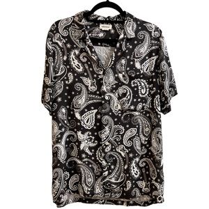 Zadig & Voltaire Sun Paisley Button Down Shirt | EU Size 36